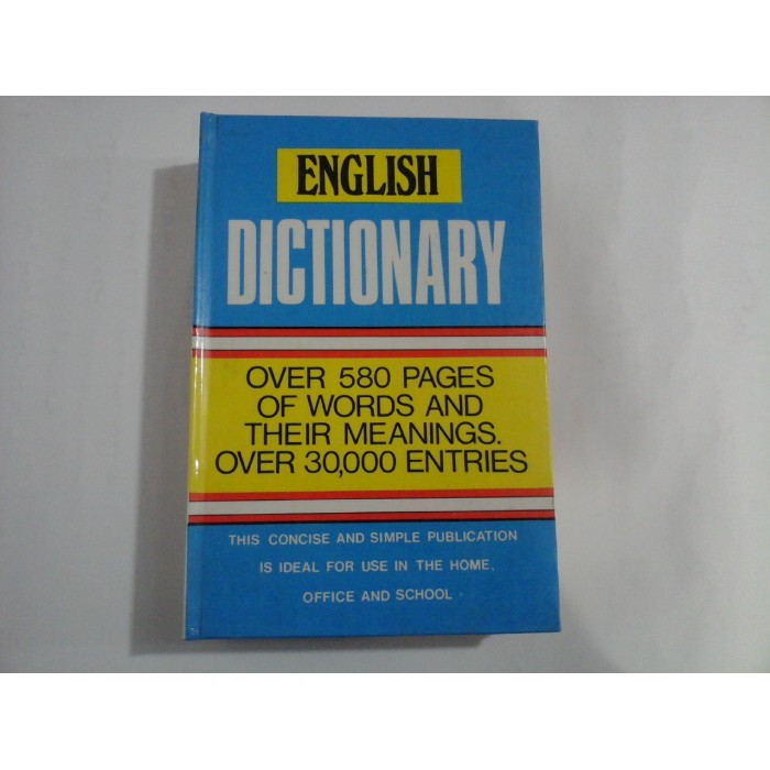  ENGLISH  DICTIONARY     